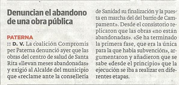 LAS PROVINCIAS (9 maig 2013)