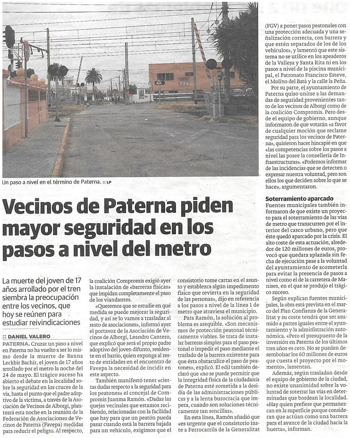 Las Provincias - 7 juny 2013