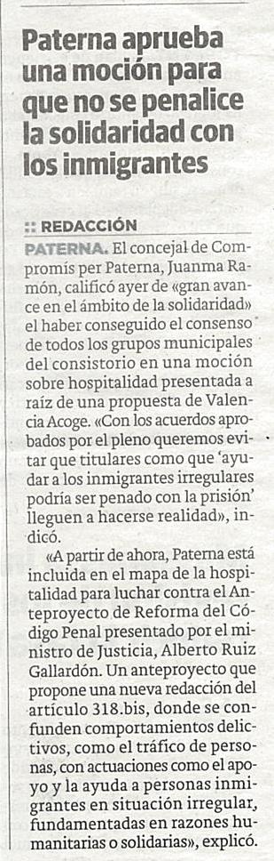 LAS PROVINCIAS (8 juny 2013)