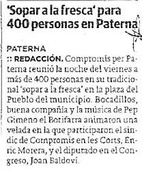 LAS PROVINCIAS (7 juliol 2013)