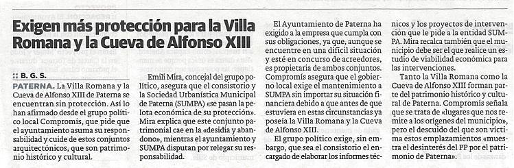 LAS PROVINCIAS (7 agost 2013)