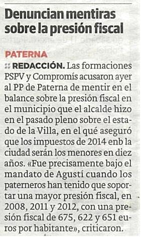 LAS PROVINCIAS (15 gener 2014)
