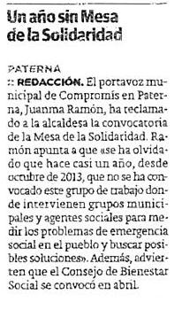 LAS PROVINCIAS (6 setembre 2014)