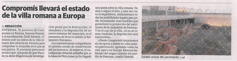 LAS PROVINCIAS (12 setembre 2014)